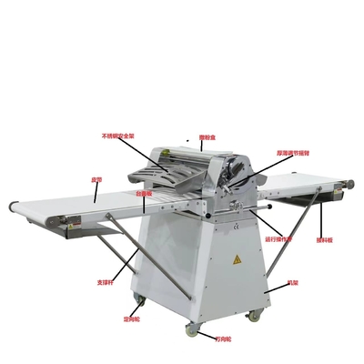 16-bak 250 kg verticale deegplaat met 0,75kw vermogen 6,5 kg maximaal deeggewicht