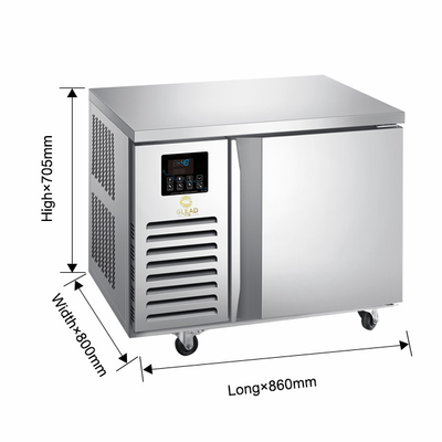 860*800*585mm Commerciële kookapparatuur voor constante temperatuurcontrole