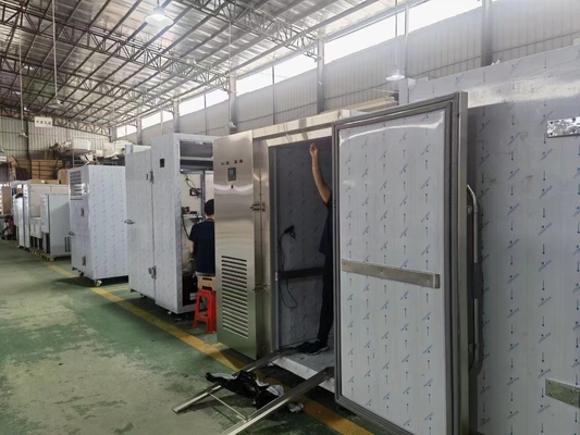 3 Tray Blast Chiller / Vrieskasten Luchtgekoelde R-404A koelsysteem
