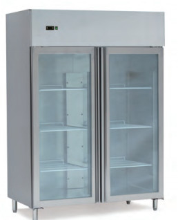 Industriële koelapparatuur Temperatuur van de koelkast 2.C ~ 8.C Houd 2 stuks GN1/1 Pan 220V / 50Hz.