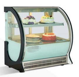 220V/50Hz geïsoleerd glas voor MINI Cake Showcase
