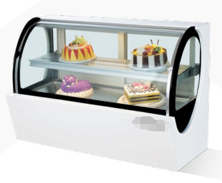 Marmeren basis MINI Cake Showcase Koelmachine Schap 1