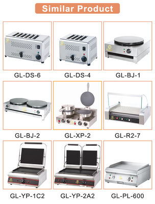 Gasgrill Kookapparatuur Met 2800Pa Druk Grote grillplaat 11,7kw Vermogen