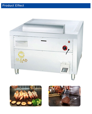 1200x800x850mm Commerciële vleesverwerkingsapparatuur met een vermogen van 10 kW