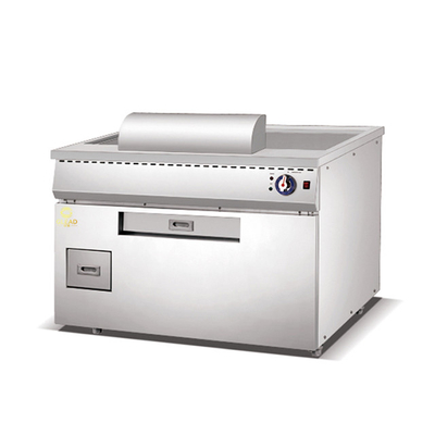 10kw gas Japanse Teppanyaki LPG/2800Pa Keuken Kookapparatuur Met 270kg Gewicht