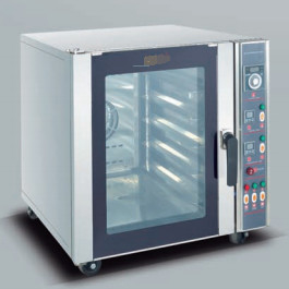 Elektrische kookapparatuur voor commerciële doeleinden met warmlucht met spuitfunctie - convectieoven voor professioneel gebruik