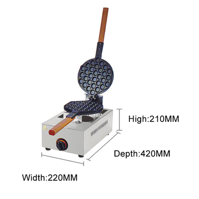 Gaspelletgrill LPG/2800Pa 5,5 kg Lichte keukenkookapparatuur met moeiteloze montage