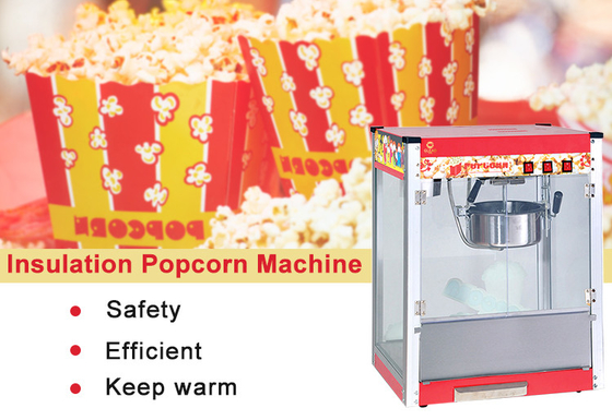 1.5KW elektrische popcornmachine 220V-240V lichtgewicht ontwerp voor thuisfilm nachten