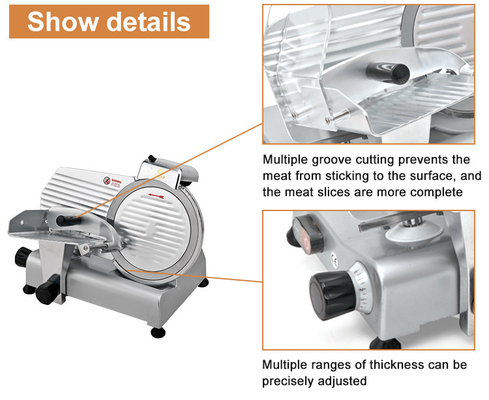 GL-MS250ST Flesh slicer 153kg Restaurant kookapparatuur met 16,5 kW vermogen