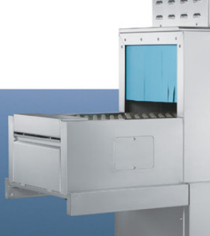 Efficiëntie roestvrij staal SS304 6,7 kW vaatwasser voor commerciële hotels