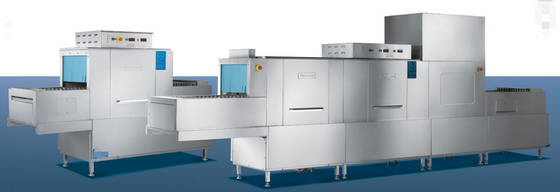 Vliegtuigwasmachine van roestvrij staal 6,7 kW voor hotels/restaurants met veiligheidsbeveiliging