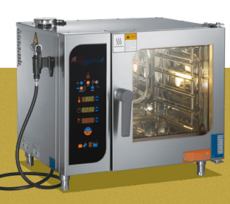 Top 380V commerciële bakkerij apparatuur Combi oven met grote capaciteit maaltijden