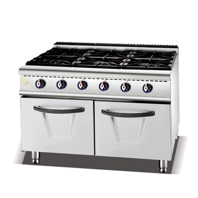 Kookmachine GL-ZH-RA-6A met instelbare temperatuurregeling met lage geluidsdruk en LPG/NG-gasklep