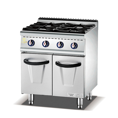 4 stuks Burns Commercial Hotel Equipment 800*708* 850 100 LPG/NG Vermogen 3.5kw×2 /5kw×2