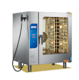 Vlekvrye staal 1 Tank Fryer 0-200°C Commerciële keukenfrituur met mechanisch bedieningspaneel