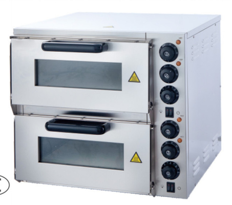 Temperatuur kookapparatuur van roestvrij staal voor het bakken van pizza
