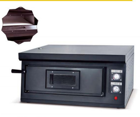 Roestvrij staal pizzaoven bakstation met 220V-240V warmtecontrole voor perfecte pizza maken