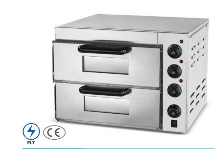Temperatuur 50-300°C Commerciële keuken kookapparatuur voor perfect gebakken pizza's