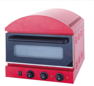 Roestvrij staal 220V-240V Pizzaoven 50-300.C Temperatuur Mechanisch bedieningspaneel voor bakken