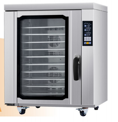 220V-240V zilveren conventionele oven van roestvrij staal voor nauwkeurig bakken bij 0-350°C