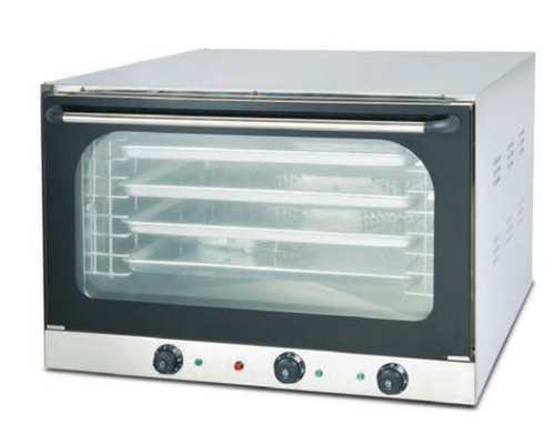 220V-240V zilveren conventionele oven van roestvrij staal voor nauwkeurig bakken bij 0-350°C