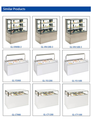Reverse Cycle Ontdooiing Geventileerde koelinstallatie 220-240V/1PH/50HZ met 18 Italiaanse pannen
