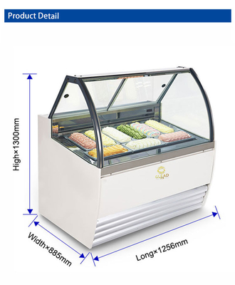 Reverse Cycle Ontdooiing Geventileerde koelinstallatie 220-240V/1PH/50HZ met 18 Italiaanse pannen