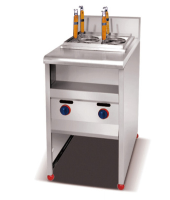 Professionele kookmachine voor noedels van roestvrij staal met precieze temperatuurregeling en digitaal display
