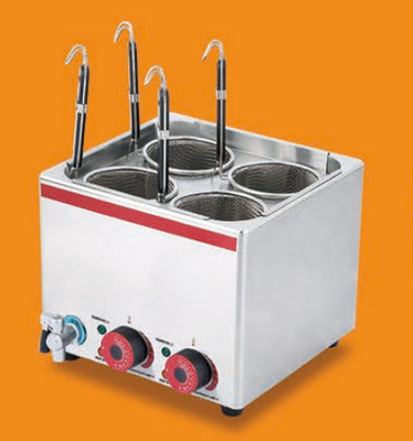 Vlekvrye staal zilveren pasta-koker Digitaal bedieningspaneel 0-200.C Temperatuur voor noedels koken