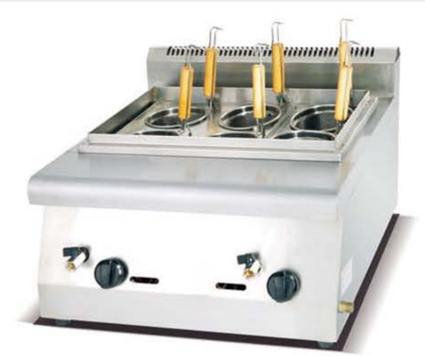 Vlekvrye staal zilveren pasta-koker Digitaal bedieningspaneel 0-200.C Temperatuur voor noedels koken