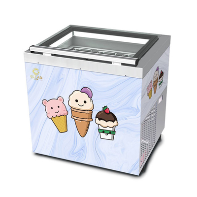 200W Smart Gelato-ijskast met omgekeerde ontdooiing - 44kg industriële koelinstallatie