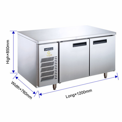 220-240v 50hz Elektrisch roestvrij staal Koelopslag Restaurantapparatuur