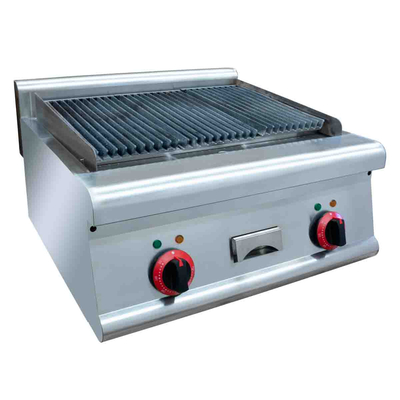IJzeren Lava Rock Grill 500-700 graden Kookapparatuur met digitaal paneel voor grillen