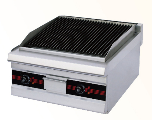 IJzeren Lava Rock Grill 500-700 graden Kookapparatuur met digitaal paneel voor grillen
