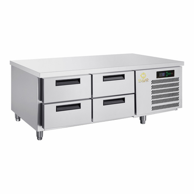 Industriële koelopslag / industriële koelinstallaties 220V 2N-50HZ luchtgekoelde werkbankvriezer met 410W vermogen