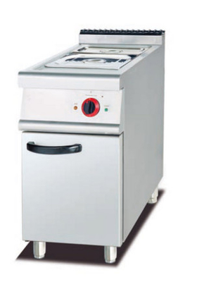 Dubbelspannings zilveren elektrische restaurantsoep warmer display unit met temperatuurregeling