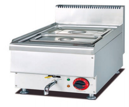 220-240v 50hz Zilveren Bain Marie met temperatuurgecontroleerde verwarmingsfunctie