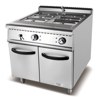 Roestvrij staal 220-240v 50hz Bain Marie voor het bewaren en verwarmen van soep bij 0.C tot 100.C