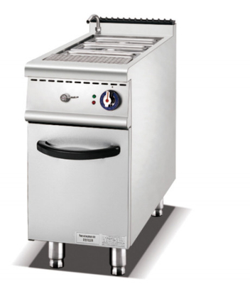 Roestvrijstalen soepverwarming met optimale temperatuurregeling voor restaurants