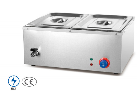 Elektrische zilveren badkamer voor restaurant koken Temperatuurschema 0 °C tot 100 °C