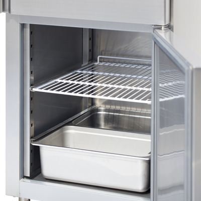 Industriële rechtopstaande koelkast -14~-18.C 600L vriezer voor commerciële keuken
