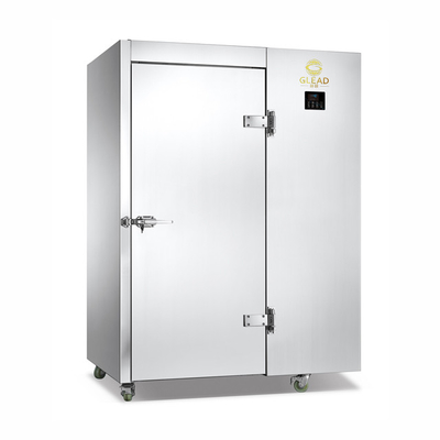 Luchtkoeling 2700W Blastchiller/Vrieskasten 15 bakken Industriële koelapparatuur