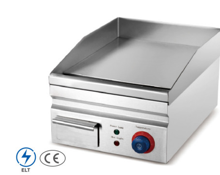 Precieze temperatuurregeling Elektrische roestvrijstalen restaurantgrill