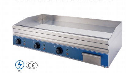 Elektrische roestvrijstalen grill voor het koken in restaurants Temperatuurbereik 0 °C tot 100 °C