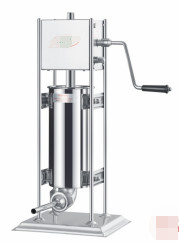 Verticaal en horizontaal 202 Vlekkeloos staal Commerciële vleessnijmachines Worst stuffer/vuller