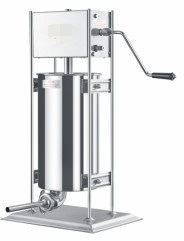 Commerciële elektrische worst stuffer/vuller 30L capaciteit roestvrijstalen structuur