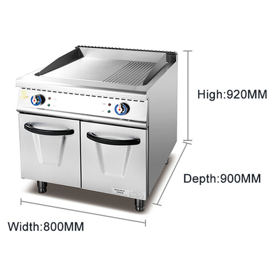 17.8KW commerciële kookmachine met lage geluidstemperatuur gasklep GL RG model