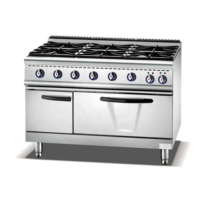 Vermogen 17 kW Gas Combi Oven GL RH Model met dubbele brandstof LPG/NG gas klep