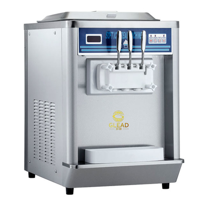 Professionele 2N industriële koelinstallatie 240V 1,7kW Uitgang 2 hoppers 2x1.8L vriesbak 200-300 kopjes/uur