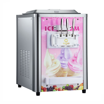 220-240V 2N~50HZ Professionele ijsmaker 12-18kg/h Uitgang 2x1.8L Vriesbak